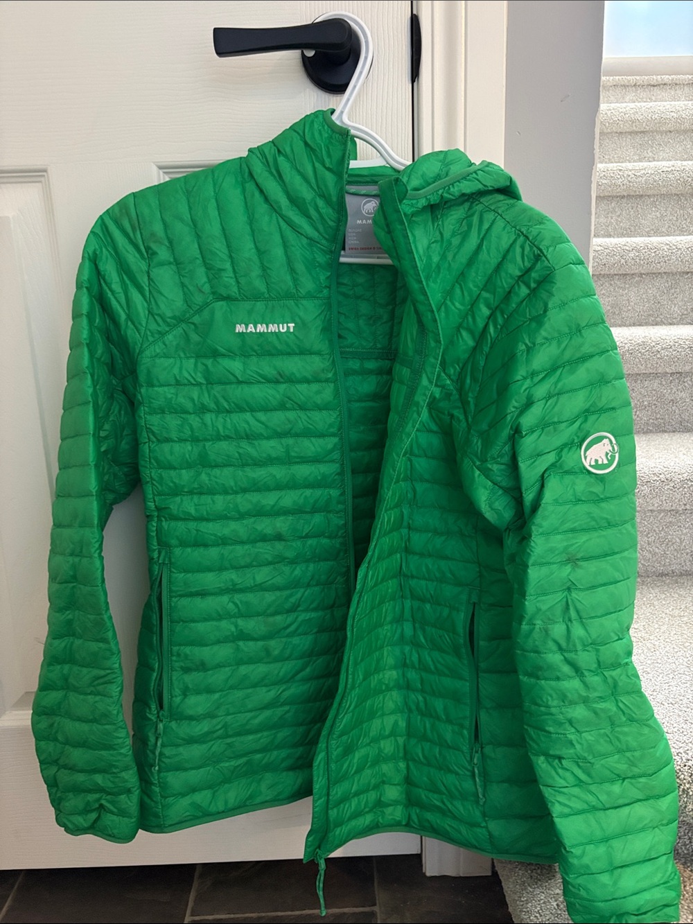 Mammut Green Broad Peak Light IN Hooded Jacket